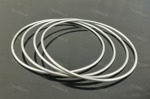 High pressure and high temperature resistant seals: metal O-shaped hollow sealing rings