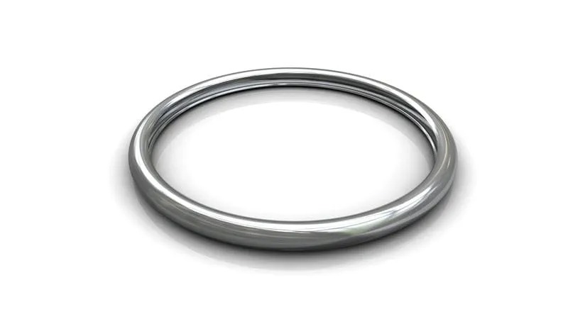 Diesel engine metal C-ring