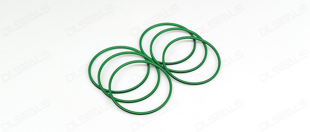 Metal C-shaped seal ring PTFE coating