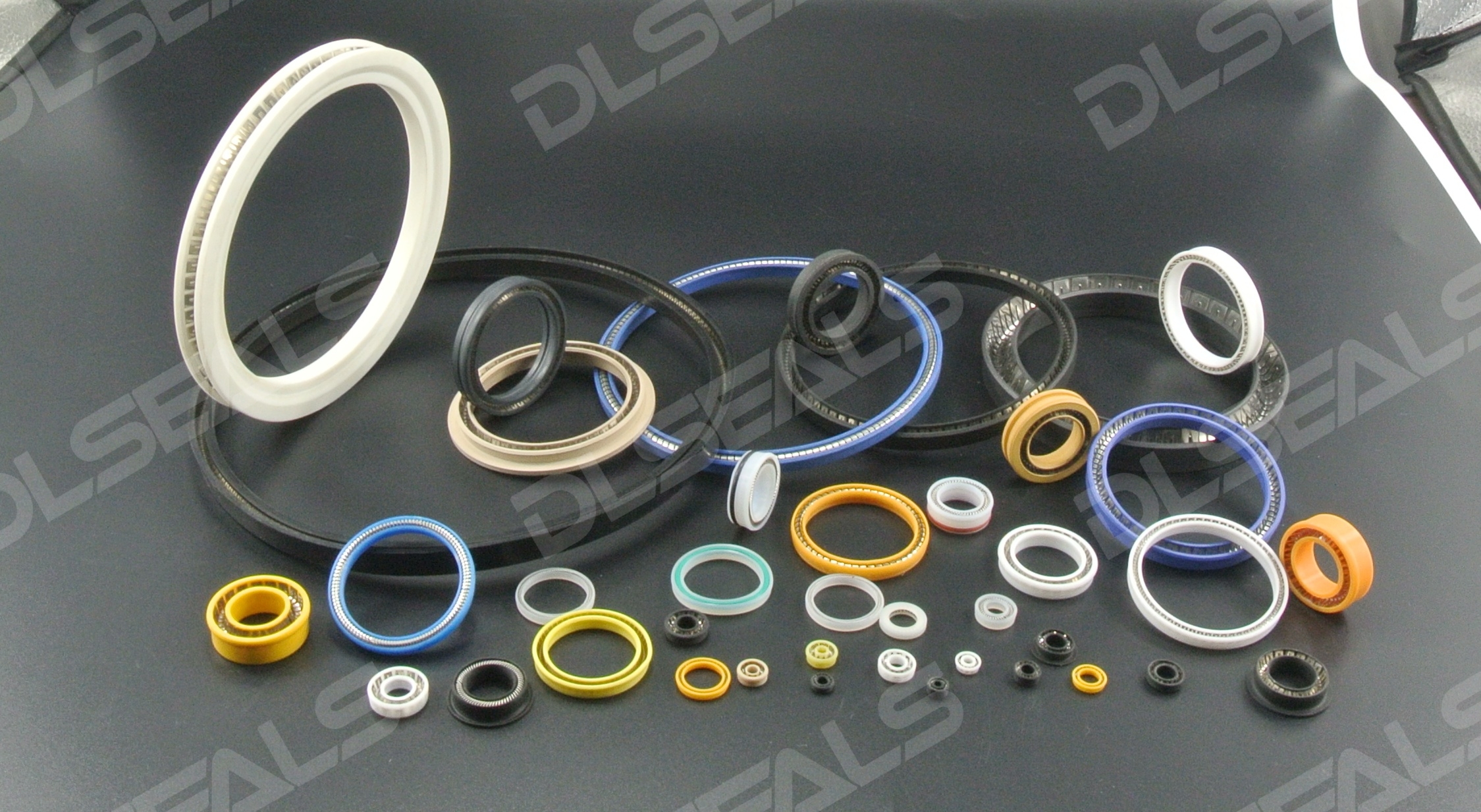 Strong alkali seals