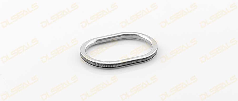 Metal C-ring (spring reinforced)