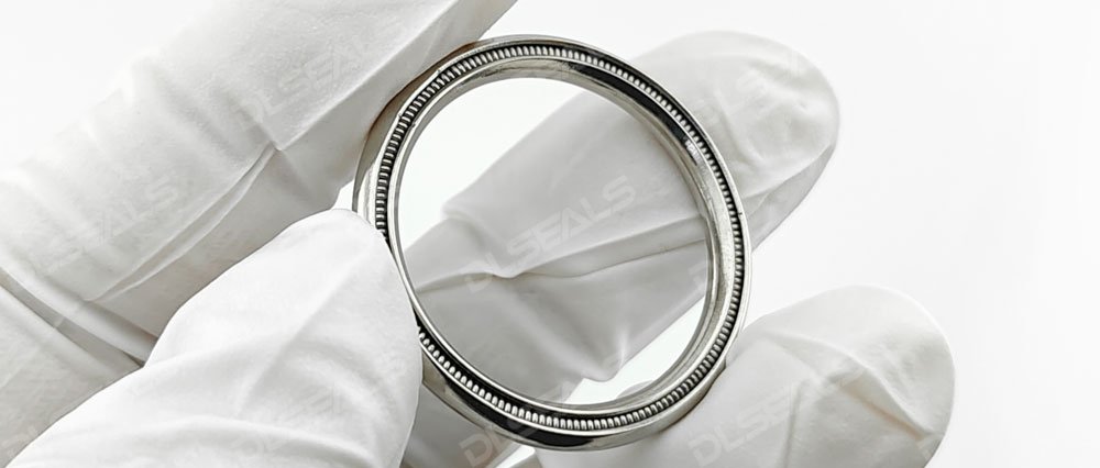 metal c ring with spring